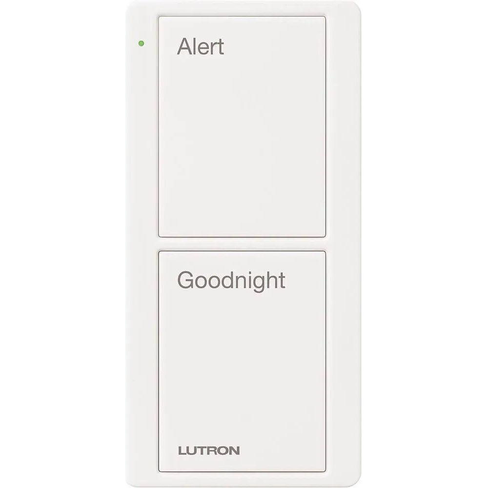 Lutron - Pico 2-Button Bedside Scene Remote - PJ2-2B-GWH-P02 - Canada Light Shop