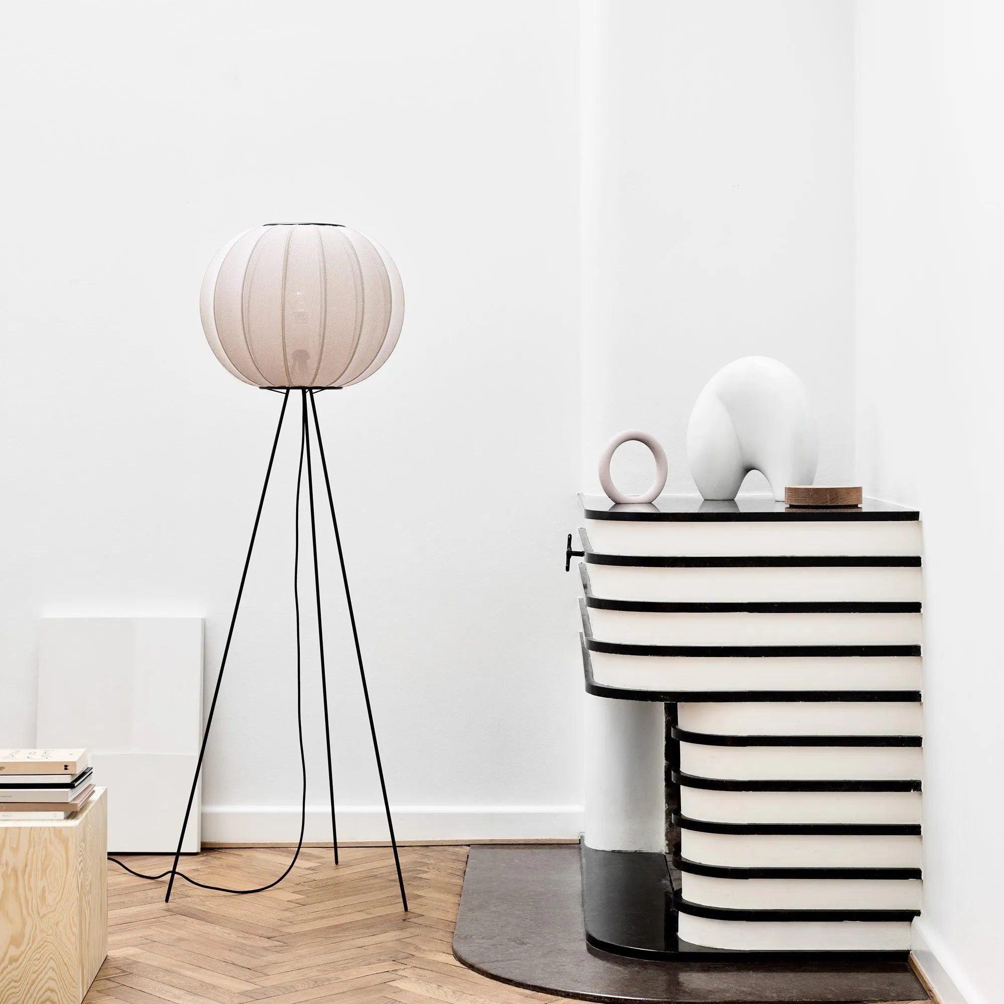 Made By Hand - Knit Wit 60 Floor Lamp - MH-KWHF60BL - Canada Light Shop