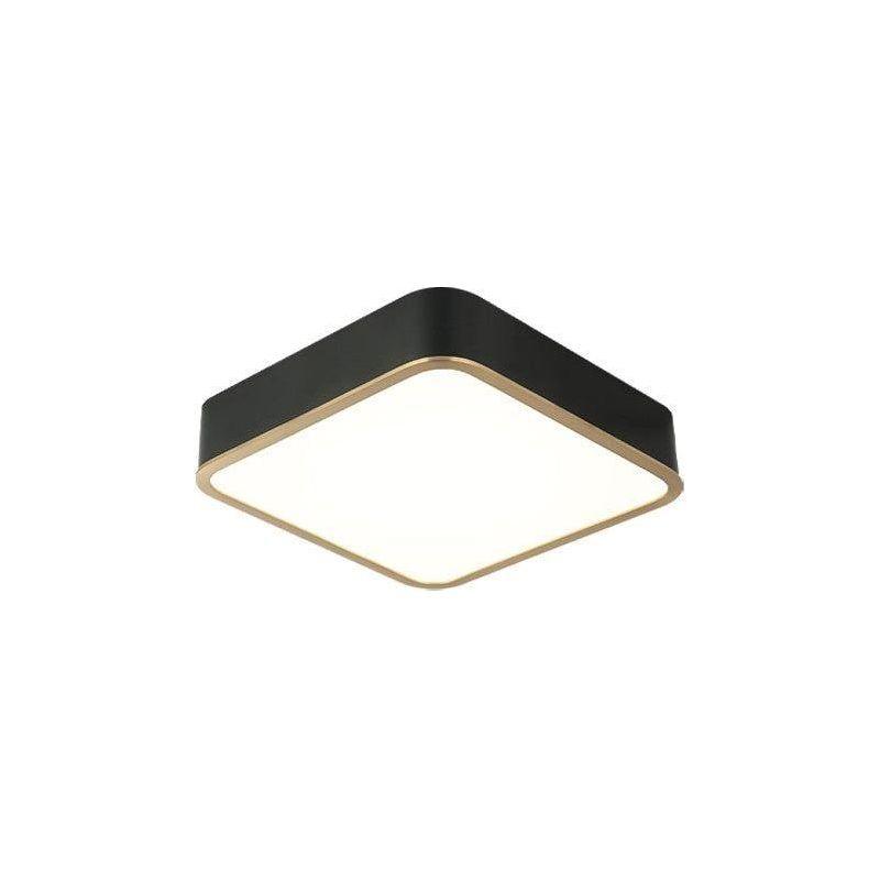 Matteo Lighting - Ainslay LED Ceiling Mount - M10542BKAG - Canada Light Shop
