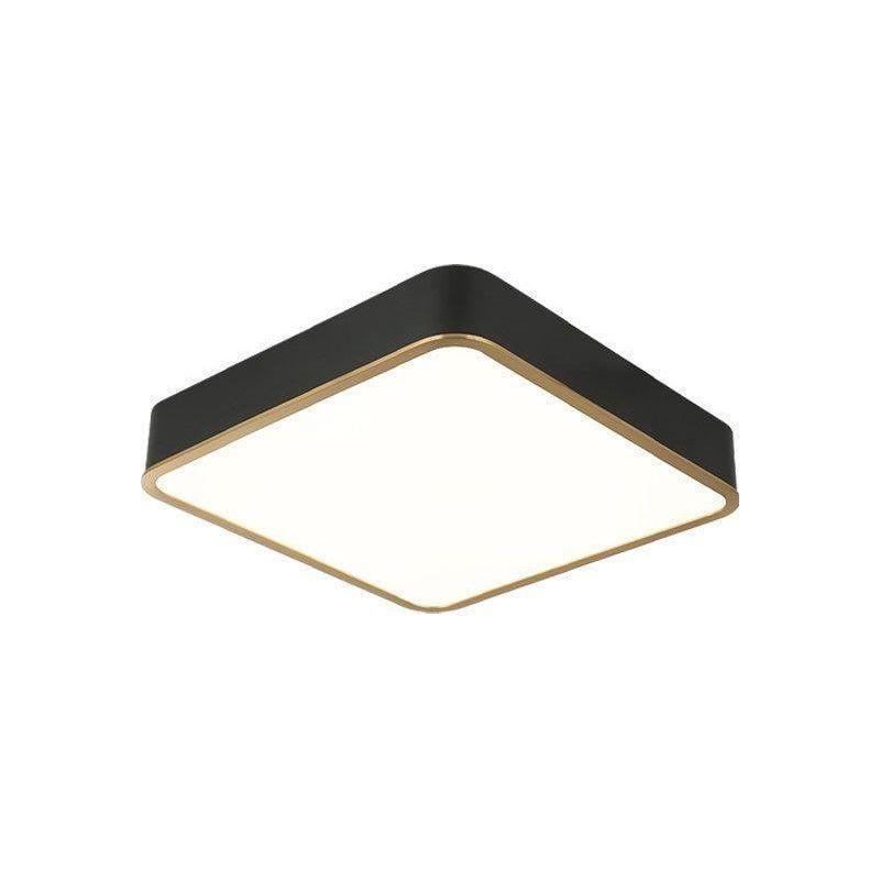 Matteo Lighting - Ainslay LED Ceiling Mount - M10545BKAG - Canada Light Shop
