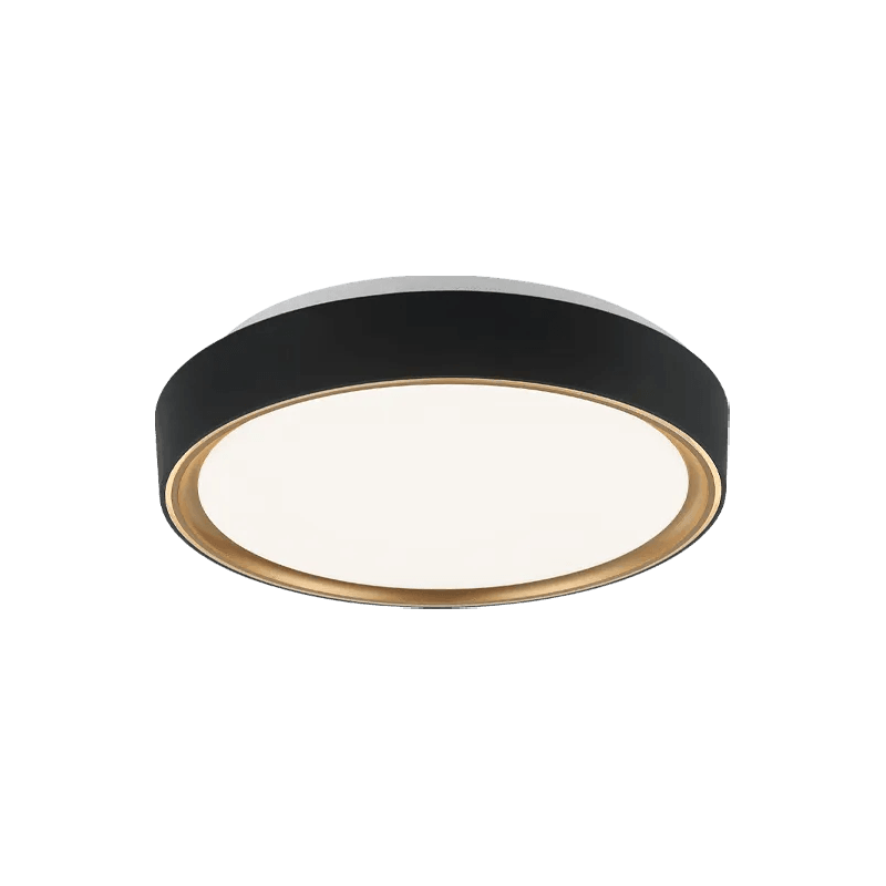 Matteo Lighting - Alamus Flush Mount - M10601BKGL - Canada Light Shop
