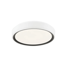 Matteo Lighting - Alamus Flush Mount - M10601WHBK - Canada Light Shop