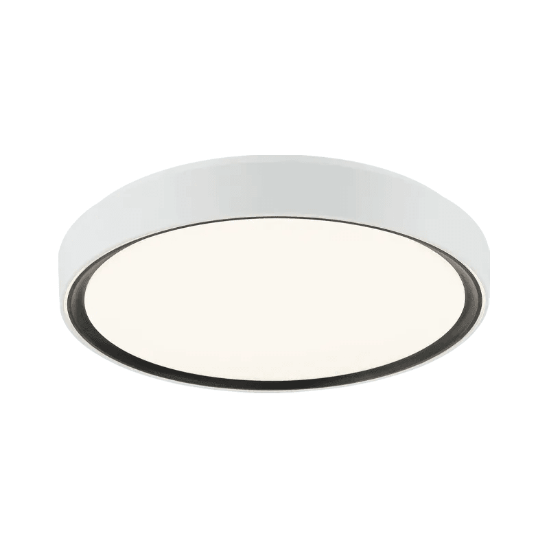 Matteo Lighting - Alamus Flush Mount - M10602WHBK - Canada Light Shop