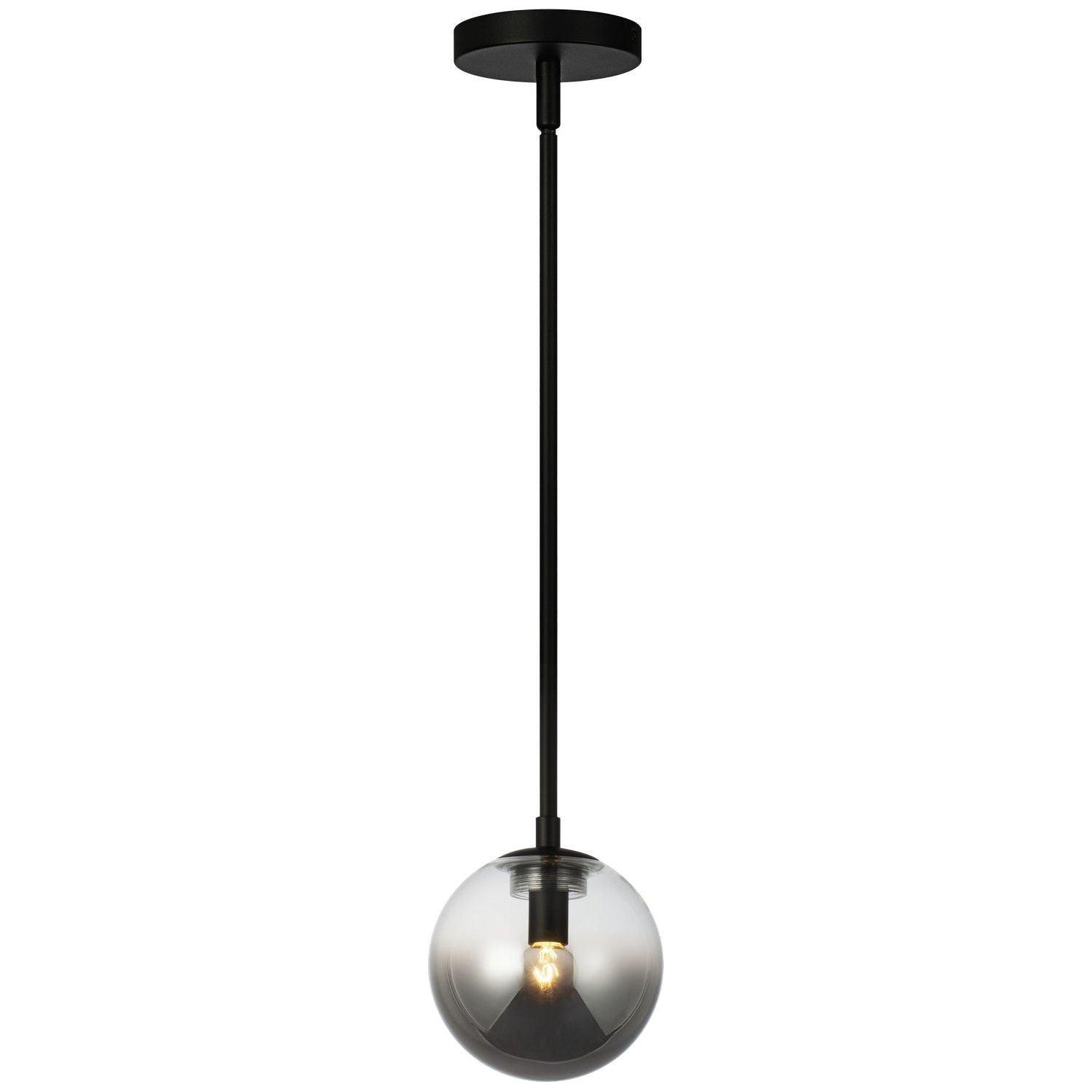 Matteo Lighting - Averley Pendant - C70701BKSM - Canada Light Shop