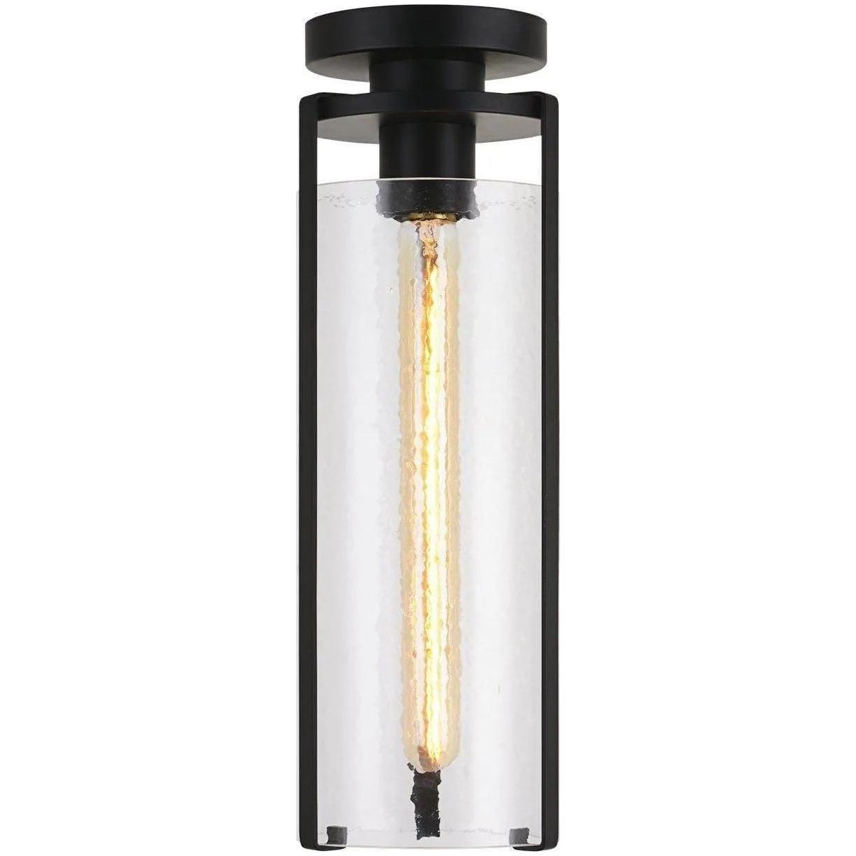 Matteo Lighting - Bayou Flush Mount - X62201BK - Canada Light Shop