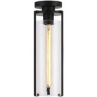 Matteo Lighting - Bayou Flush Mount - X62201BK - Canada Light Shop