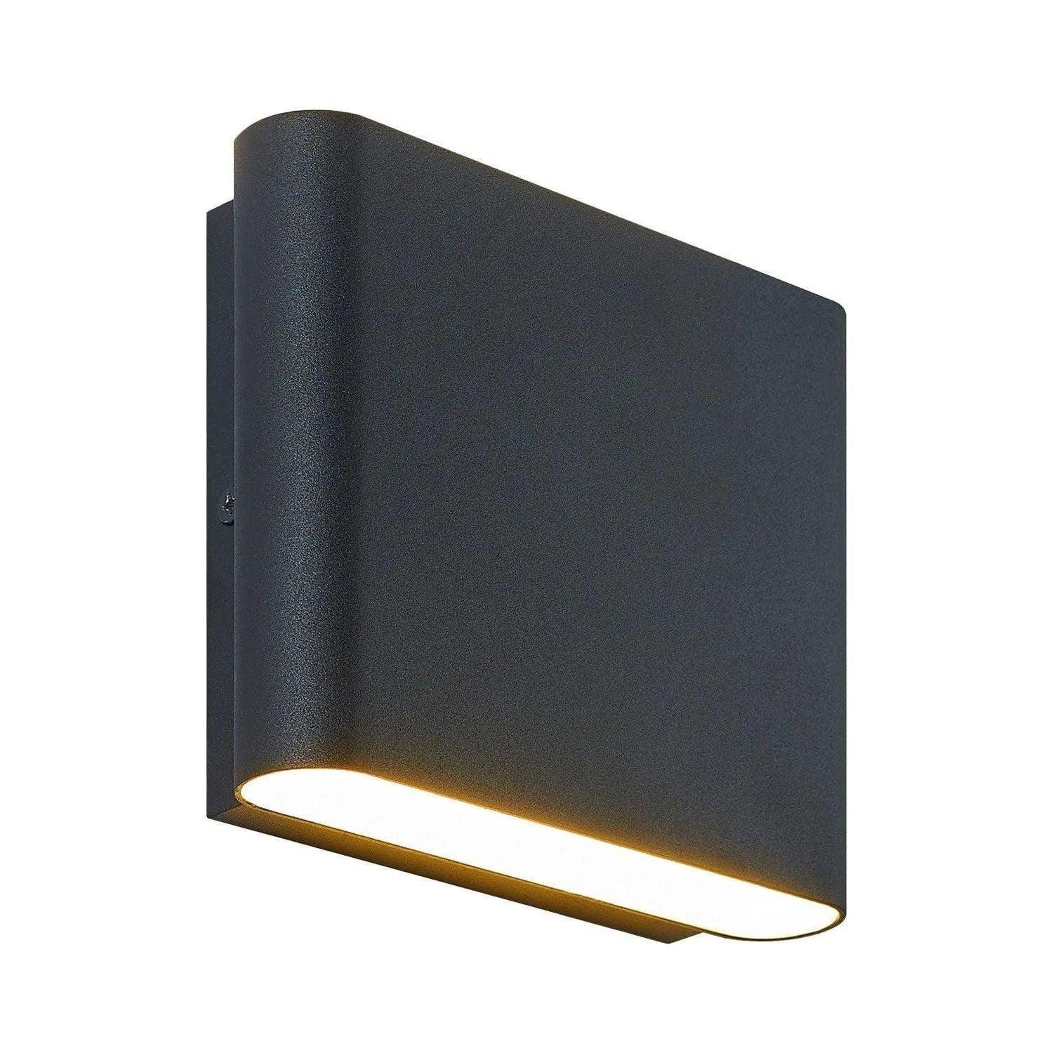 Matteo Lighting - Beckett LED Outdoor Lantern - S06506MB - Canada Light Shop