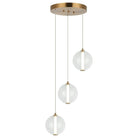 Matteo Lighting - Belange LED Multi-Light Pendant - C69603AGCL - Canada Light Shop