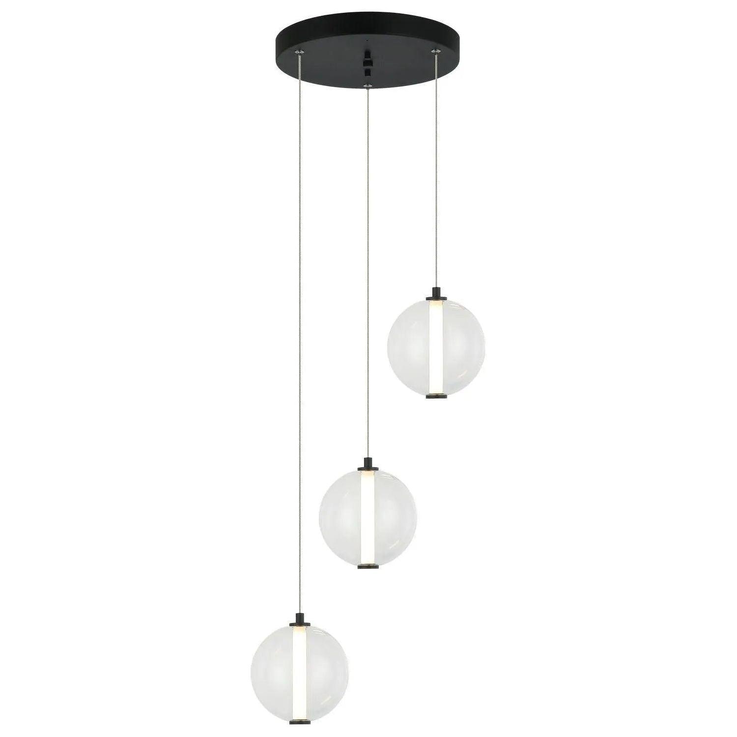 Matteo Lighting - Belange LED Multi-Light Pendant - C69603MBCL - Canada Light Shop