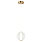 Matteo Lighting - Belange LED Pendant - C69611AGCL - Canada Light Shop