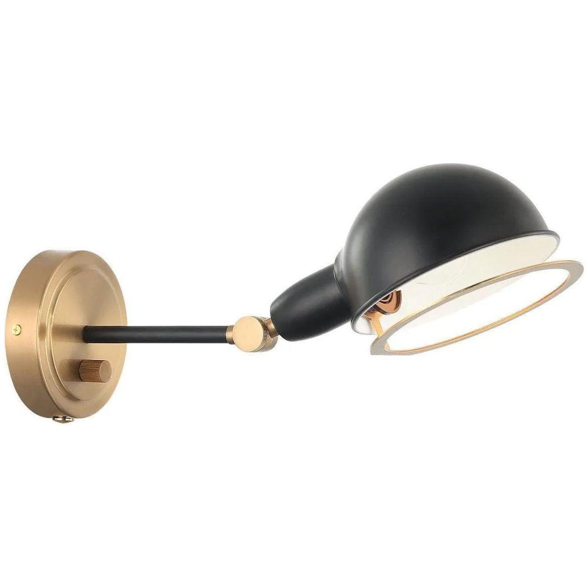 Matteo Lighting - Blare Wall Sconce - S00711AGBK - Canada Light Shop