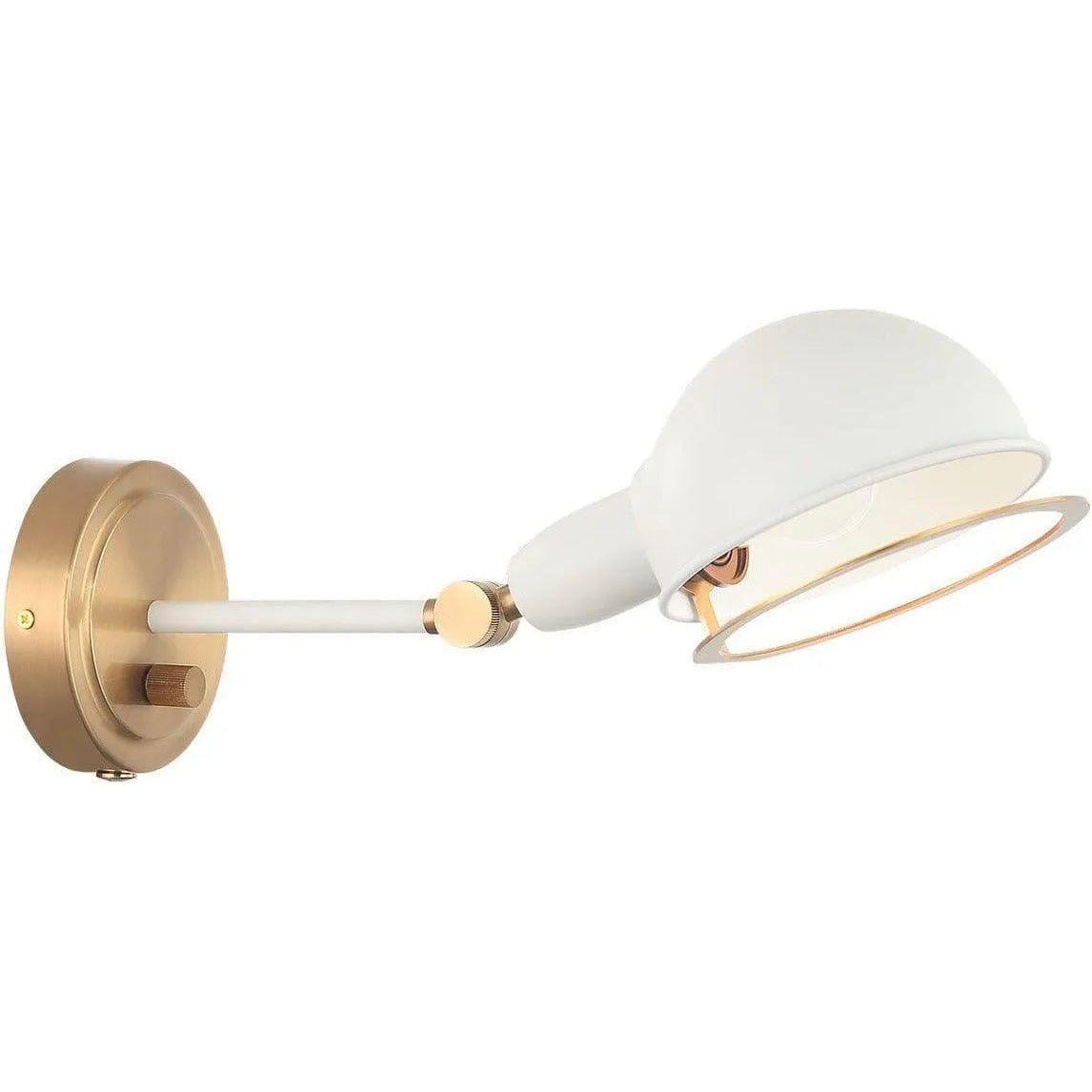 Matteo Lighting - Blare Wall Sconce - S00711AGWH - Canada Light Shop