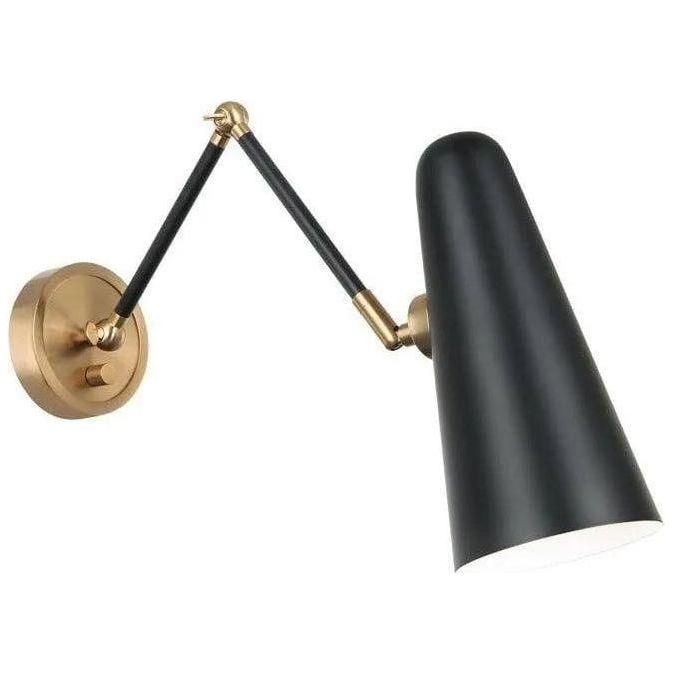 Matteo Lighting - Blink Articulating Wall Sconce - S05221BK - Canada Light Shop