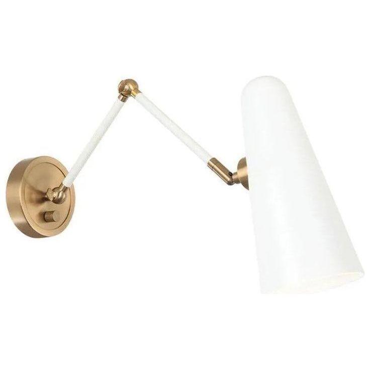 Matteo Lighting - Blink Articulating Wall Sconce - S05221WH - Canada Light Shop