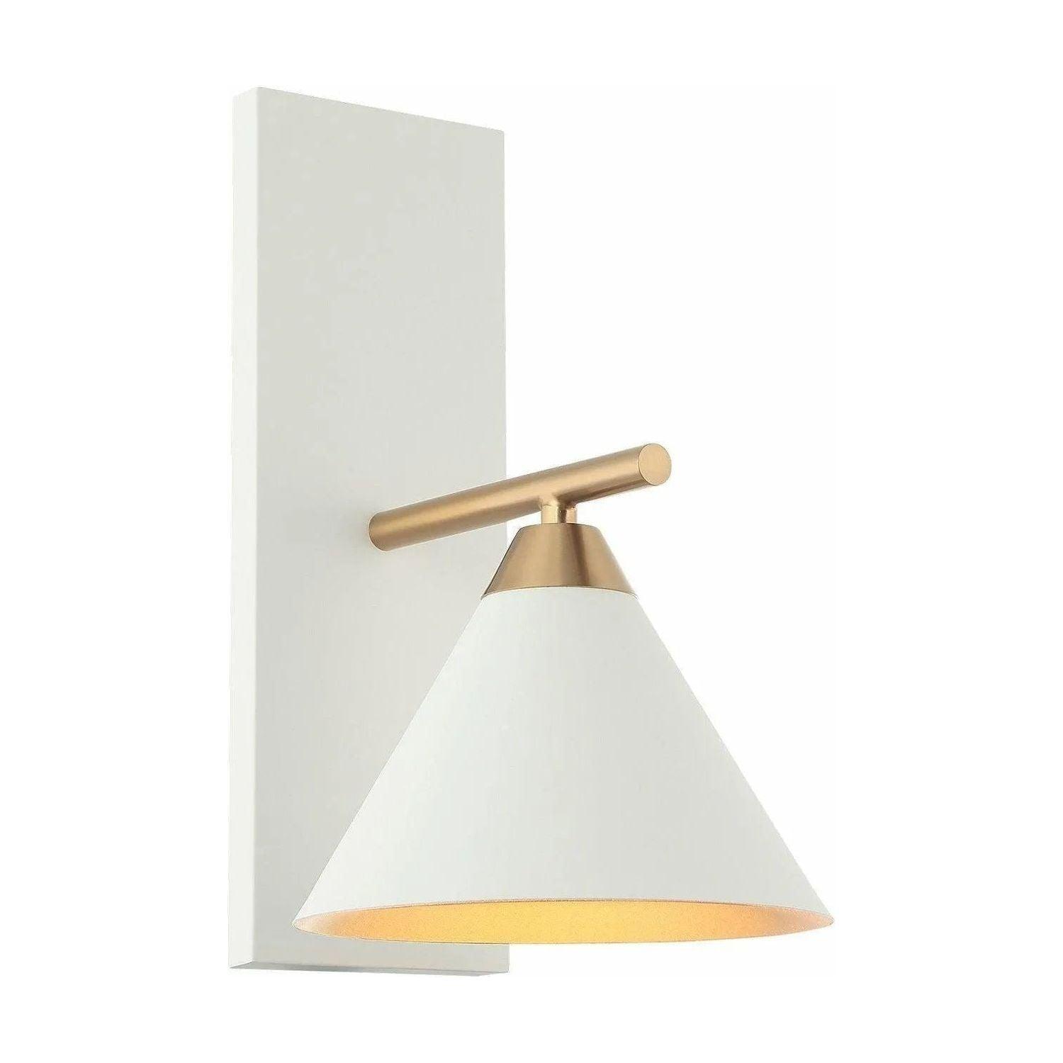 Matteo Lighting - Bliss One-Light Wall Sconce - S10601WH - Canada Light Shop