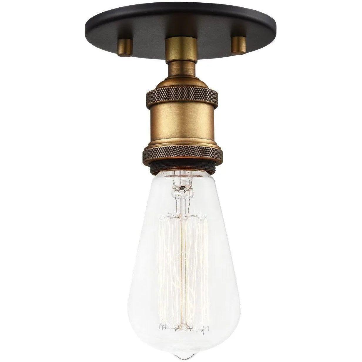 Matteo Lighting - Bulstrode's Workshop Flush Mount - X46100WG - Canada Light Shop