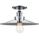 Matteo Lighting - Bulstrode's Workshop Metal Shade Flush Mount - X46112CHCH - Canada Light Shop