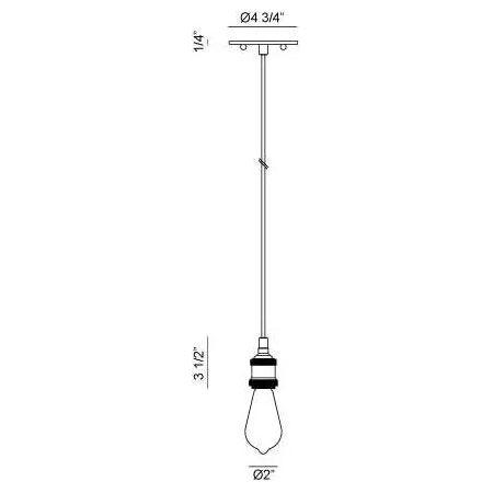 Matteo Lighting - Bulstrode's Workshop Pendant - C46100AG - Canada Light Shop