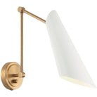 Matteo Lighting - Butera Adjustable Wall Sconce - S08021AGWH - Canada Light Shop