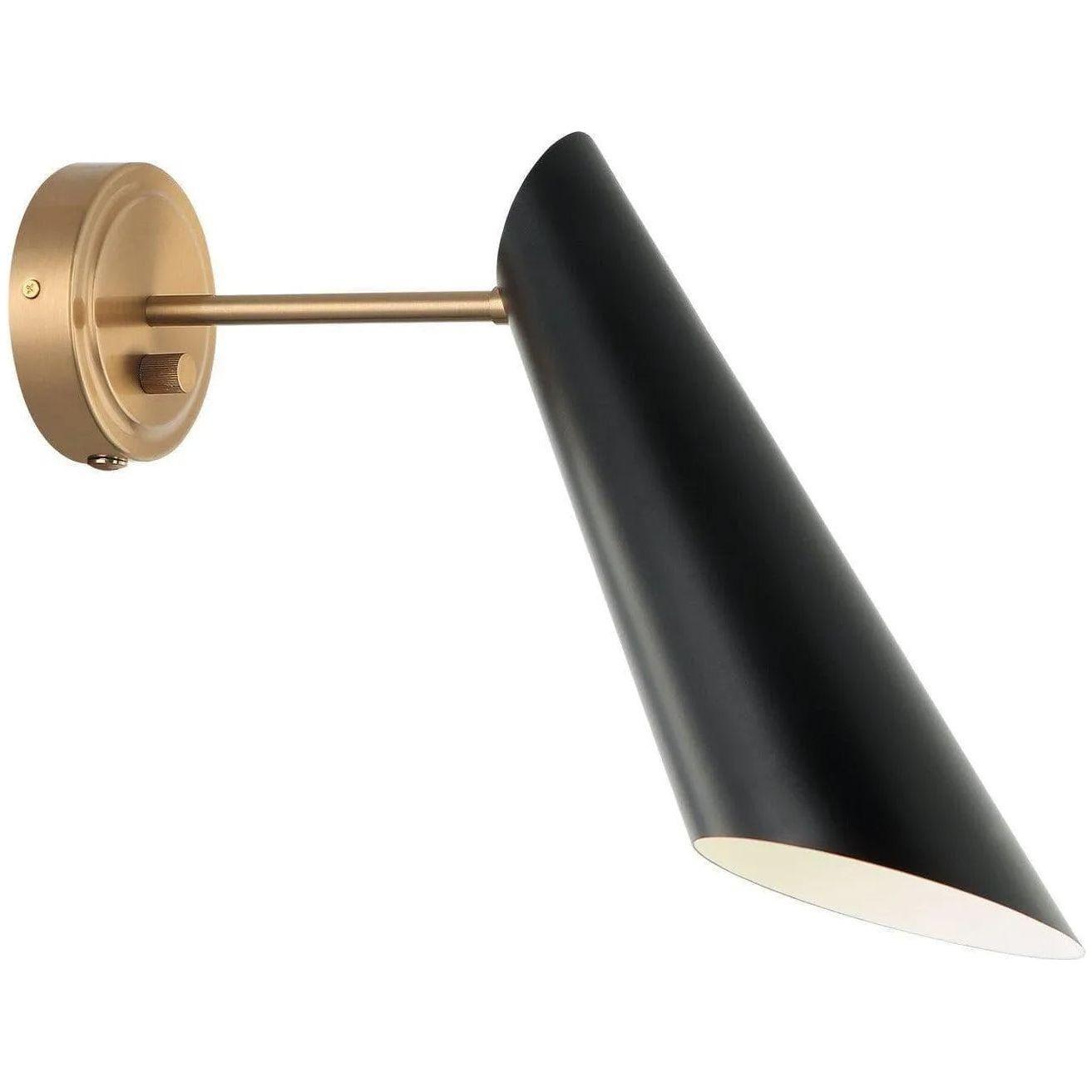 Matteo Lighting - Butera Wall Sconce - S08011AGBK - Canada Light Shop