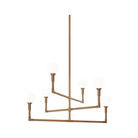 Matteo Lighting - Candlestix Chandelier - C64806AGOP - Canada Light Shop