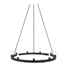 Matteo Lighting - Cascadian Circular Single Chandelier - C75209MB - Canada Light Shop