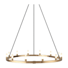 Matteo Lighting - Cascadian Circular Single Chandelier - C75212AG - Canada Light Shop