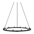 Matteo Lighting - Cascadian Circular Single Chandelier - C75212MB - Canada Light Shop