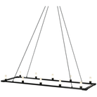 Matteo Lighting - Cascadian Rectangular Single Chandelier - C75210MB - Canada Light Shop