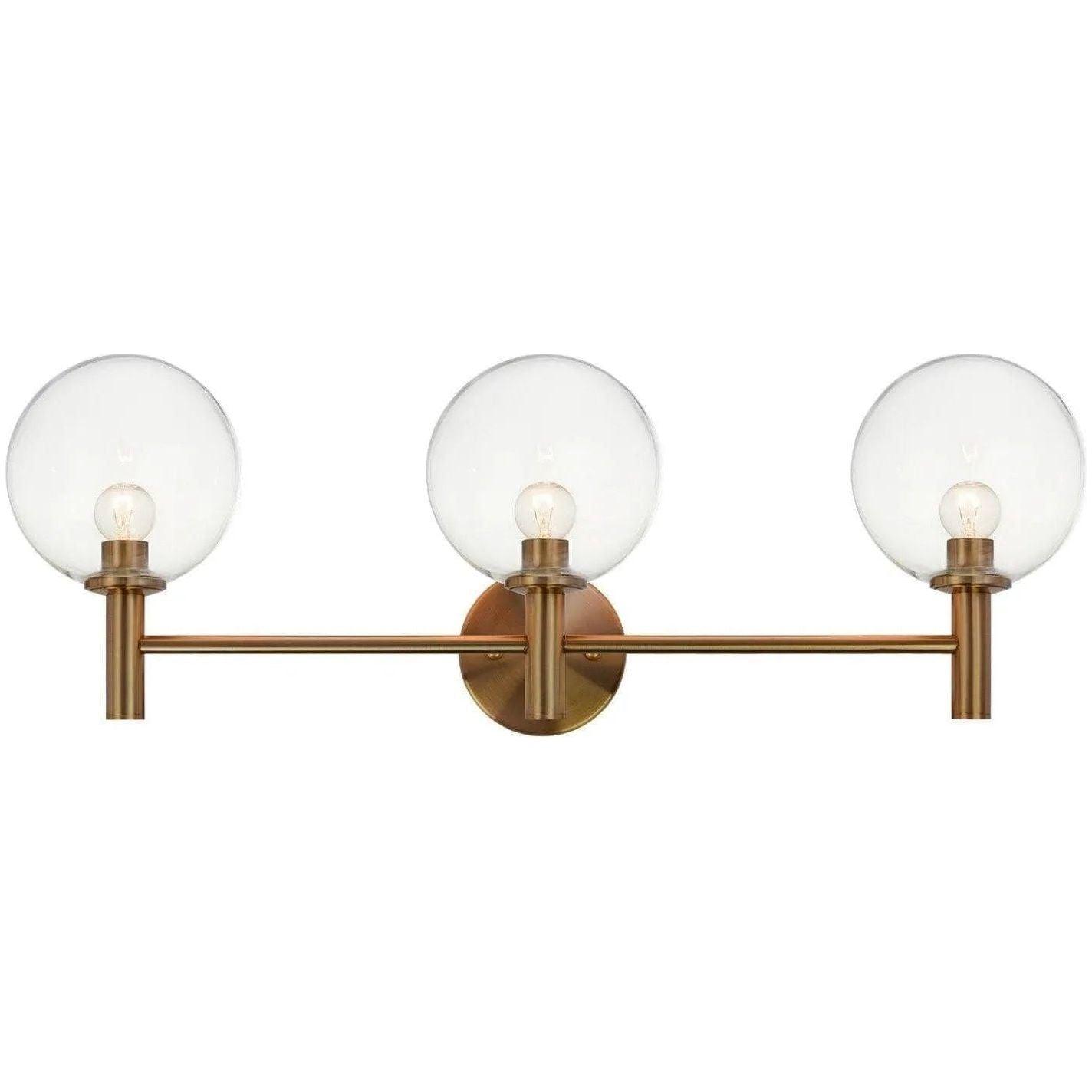 Matteo Lighting - Cosmo Bath Vanity - S06003AGCL - Canada Light Shop