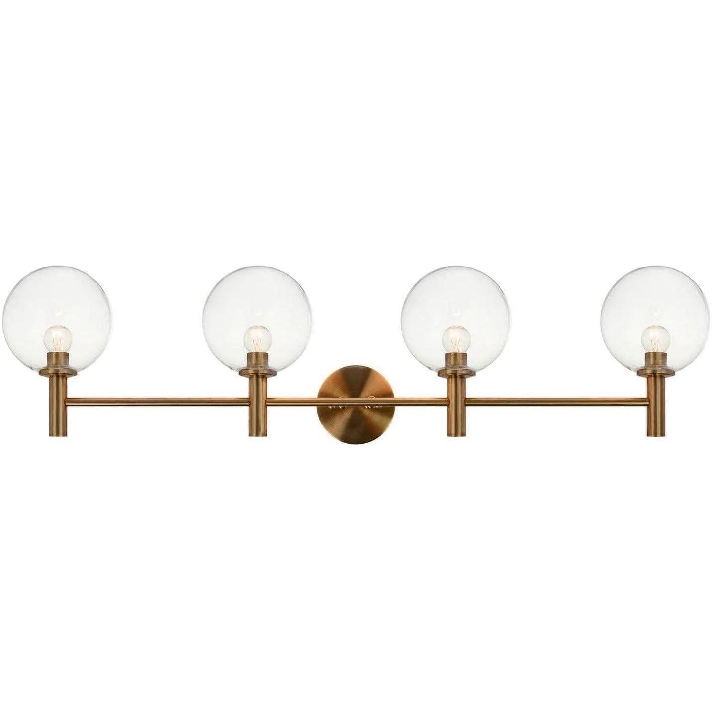 Matteo Lighting - Cosmo Bath Vanity - S06004AGCL - Canada Light Shop
