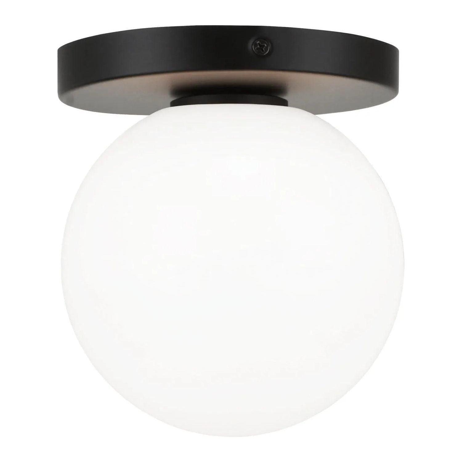Matteo Lighting - Cosmo Flush Mount - WX06001BKOP - Canada Light Shop