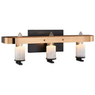 Matteo Lighting - Crandle Bath Vanity - W82903BKAG - Canada Light Shop