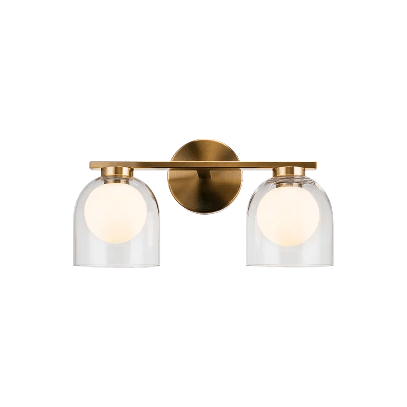 Matteo Lighting - Derbishone Wall Sconce - W60702AGCL - Canada Light Shop