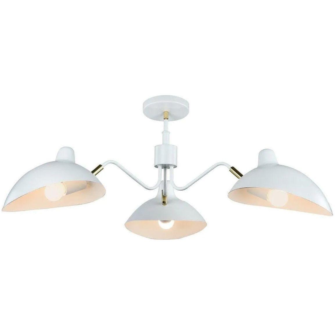 Matteo Lighting - Droid Flush Mount - X57903WH - Canada Light Shop