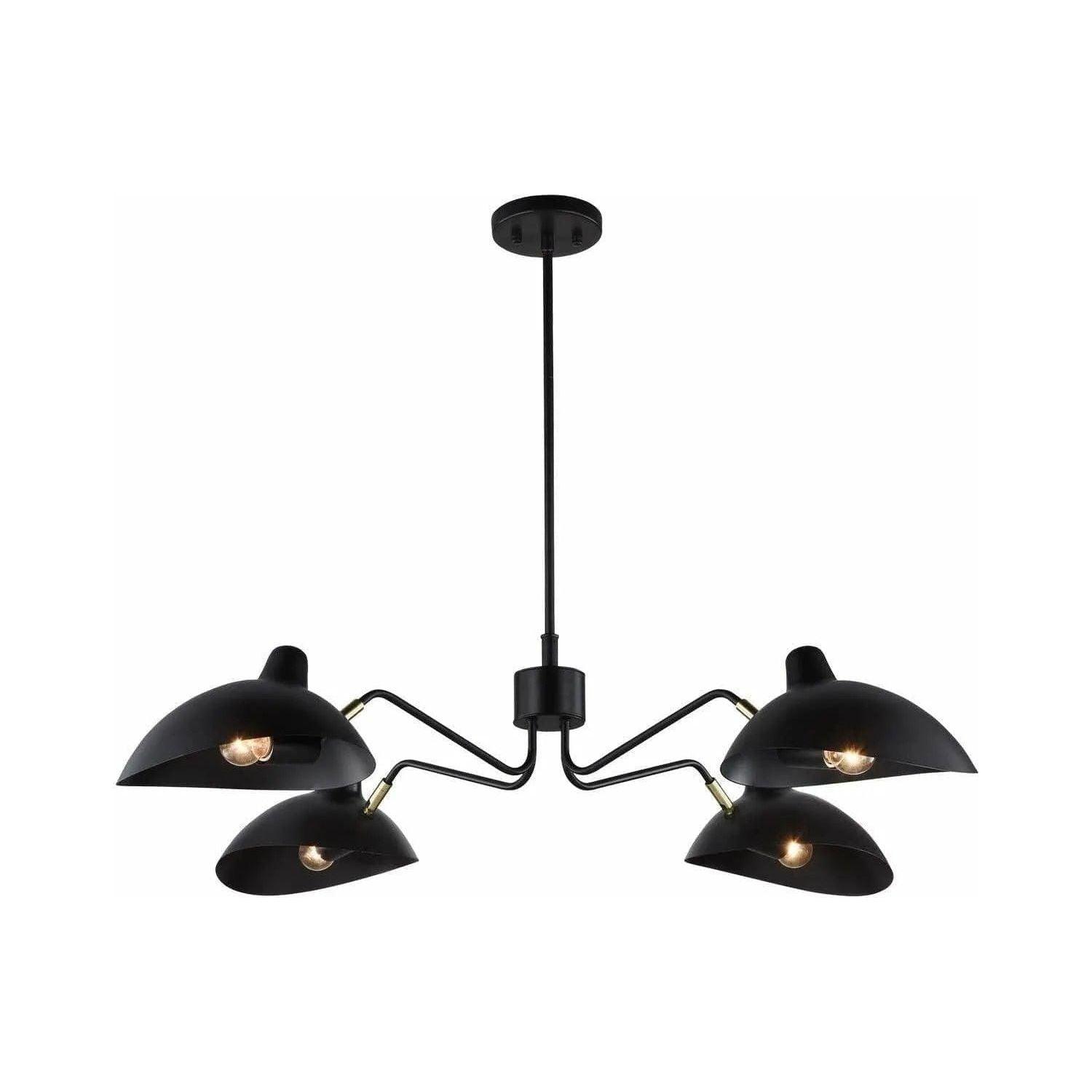 Matteo Lighting - Droid Four Light Pendant - C57904BZ - Canada Light Shop