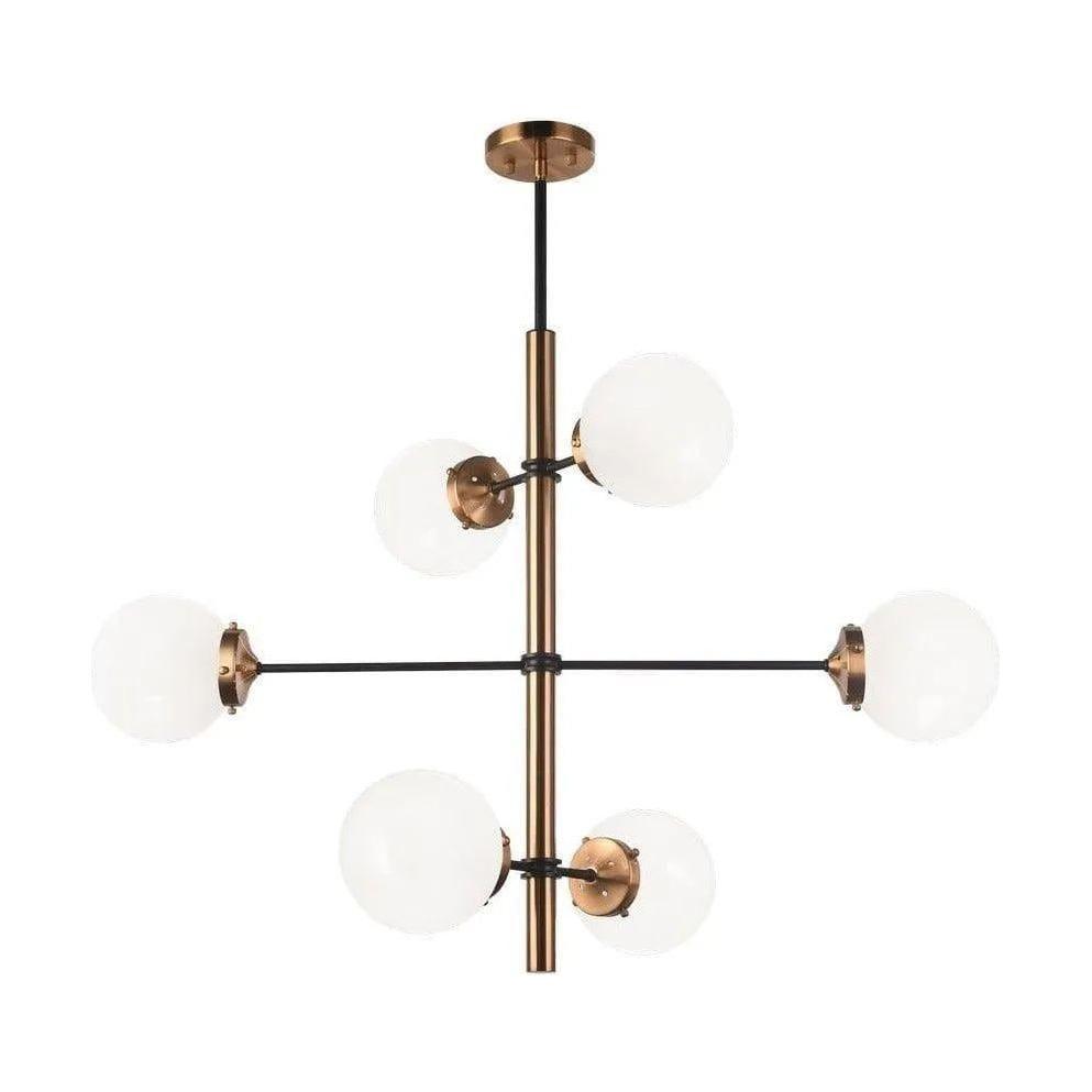 Matteo Lighting - Enchant Chandelier - C78106AGOP - Canada Light Shop