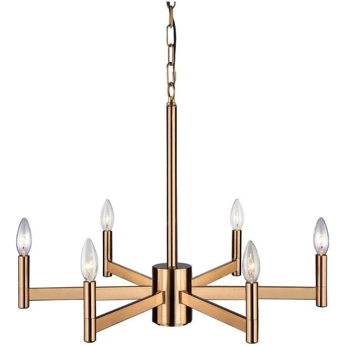 Matteo Lighting - Euryale Chandelier - C52606AG - Canada Light Shop