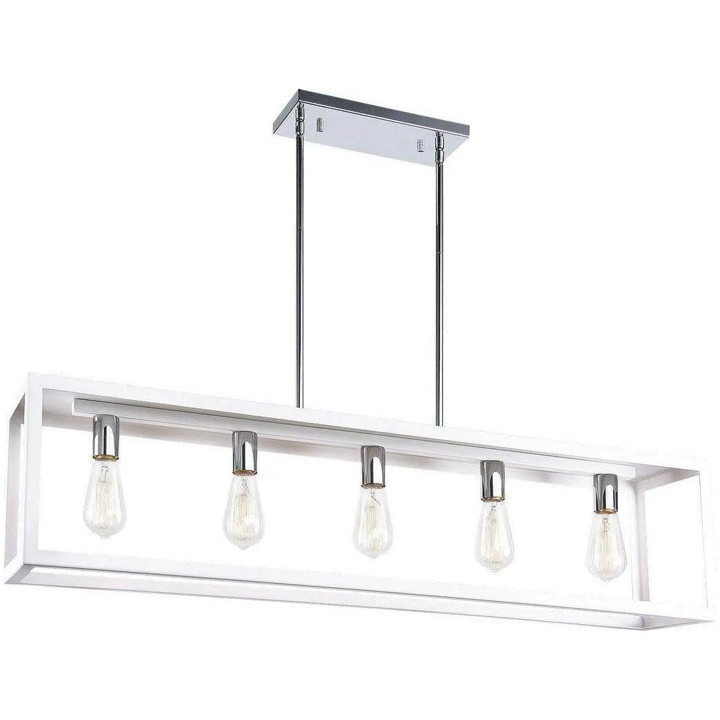 Matteo Lighting - Flare Linear Pendant - C76005WH - Canada Light Shop