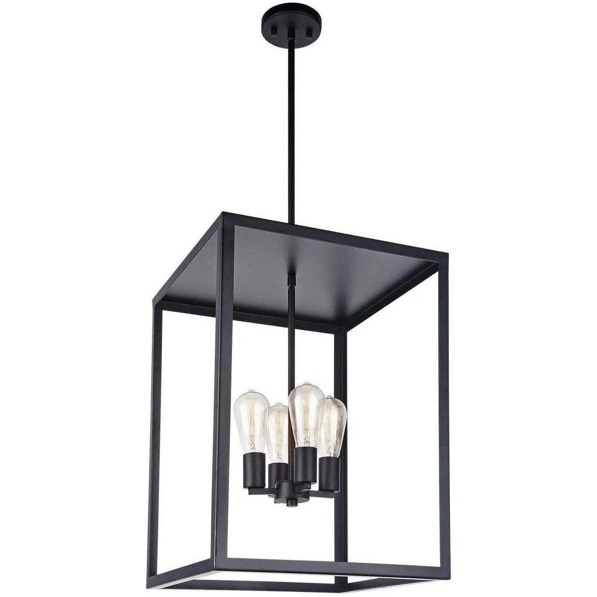 Matteo Lighting - Flare Pendant - C76004BK - Canada Light Shop