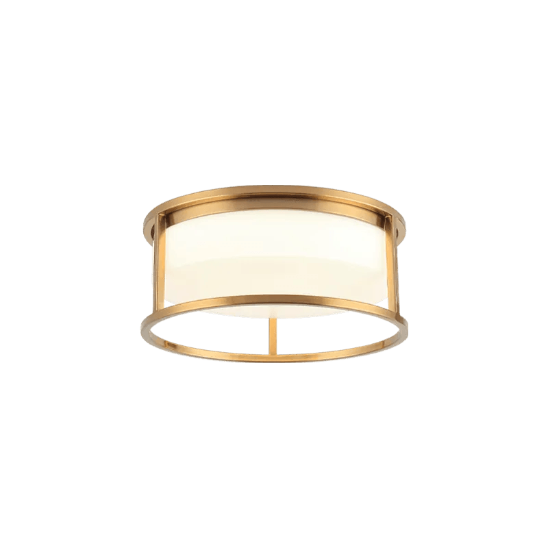 Matteo Lighting - Framerton Flush Mount - M15002AG - Canada Light Shop