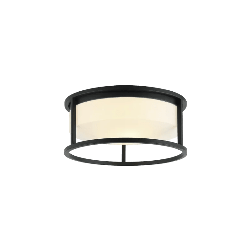 Matteo Lighting - Framerton Flush Mount - M15002MB - Canada Light Shop