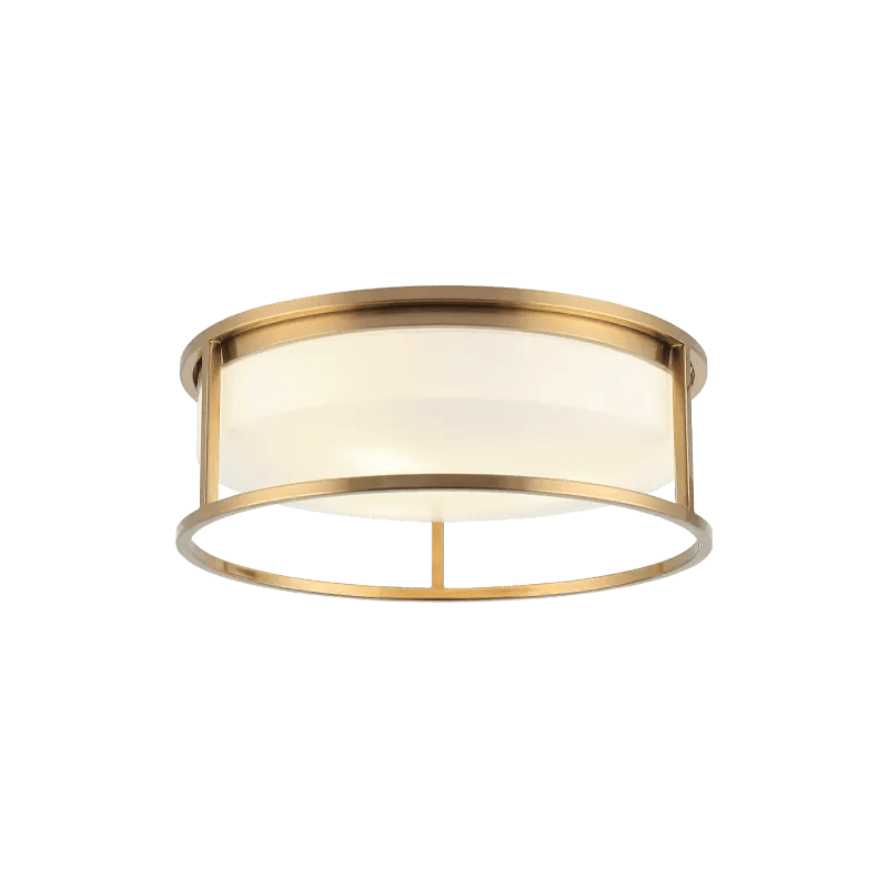 Matteo Lighting - Framerton Flush Mount - M15003AG - Canada Light Shop