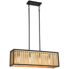 Matteo Lighting - Goldenguild Linear Pendant - C67714MB - Canada Light Shop