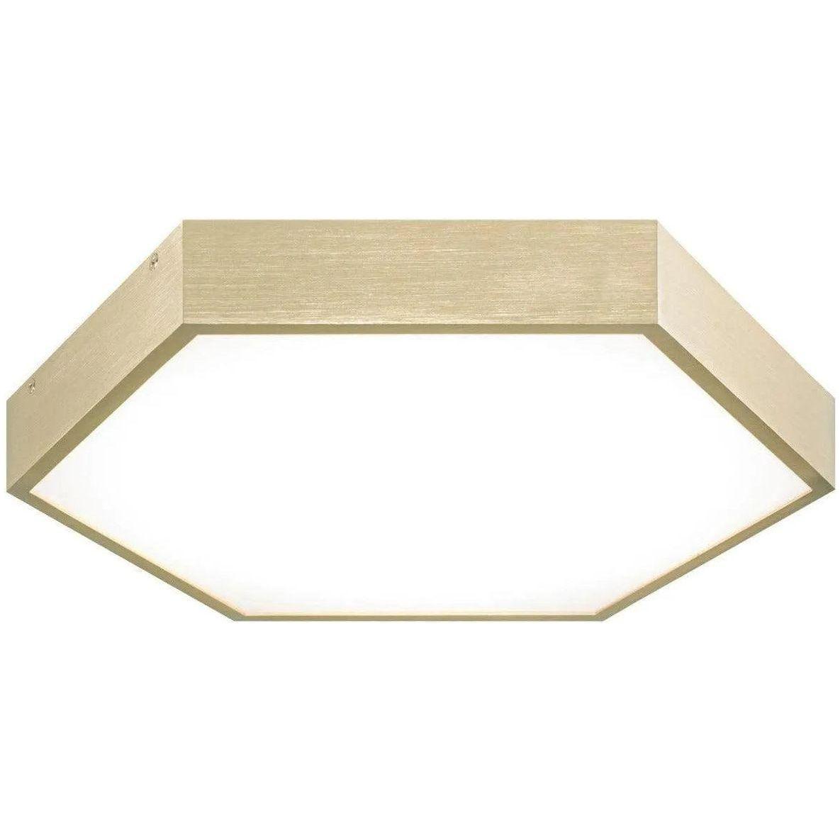 Matteo Lighting - Hexol Flush Mount - M12614OG - Canada Light Shop