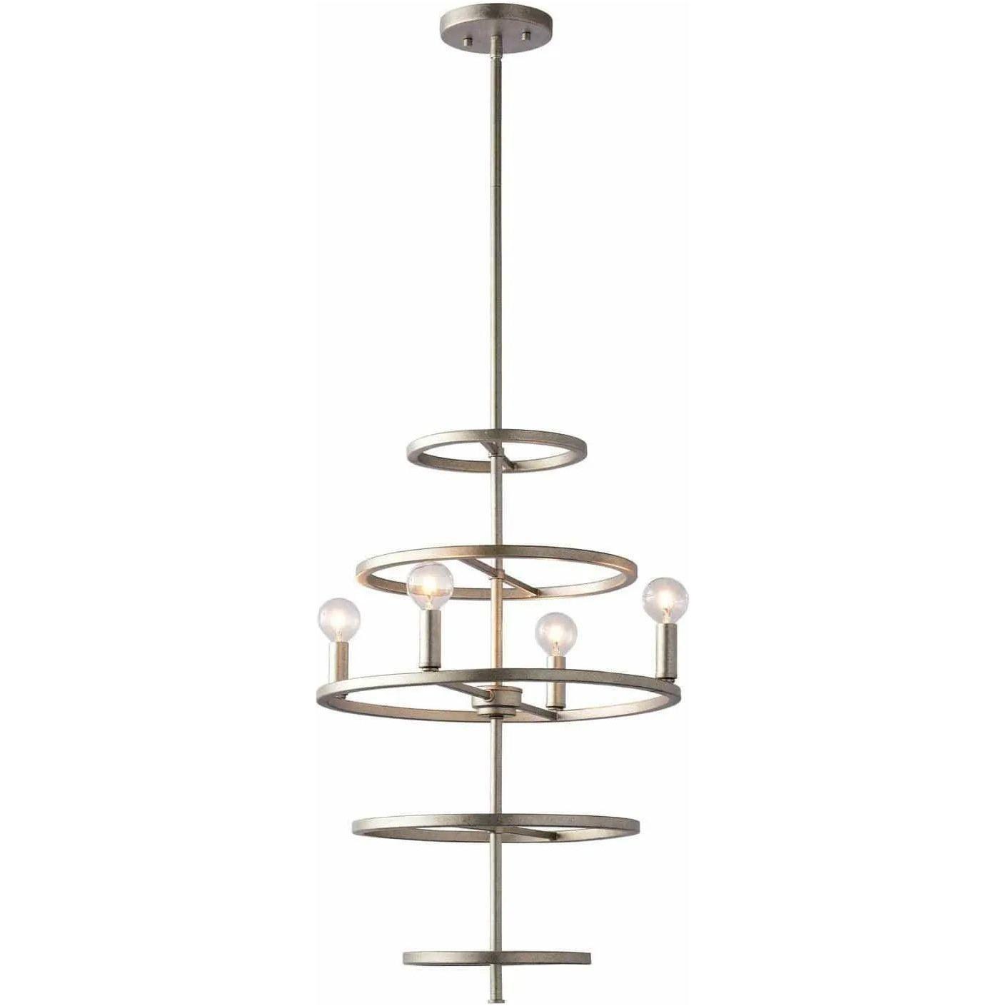 Matteo Lighting - Hoopa Chandelier - C67404SV - Canada Light Shop