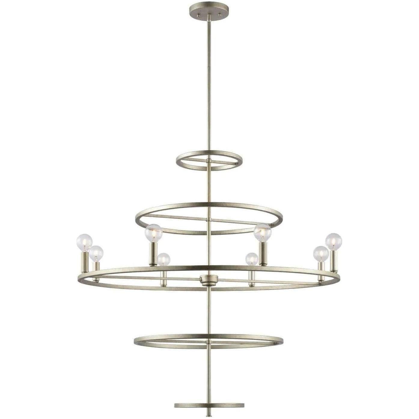 Matteo Lighting - Hoopa Chandelier - C67408SV - Canada Light Shop