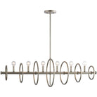 Matteo Lighting - Hoopa Linear Chandelier - C67406SV - Canada Light Shop