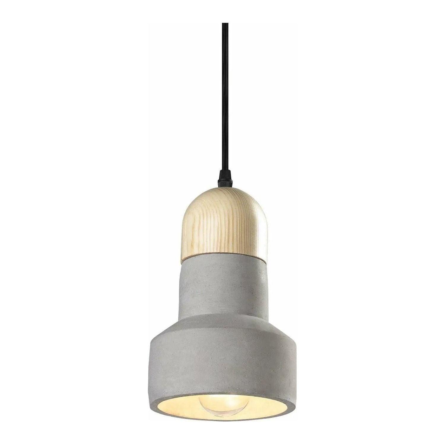 Matteo Lighting - Industrial One Light Narrow Mini Pendant - C53205CR - Canada Light Shop