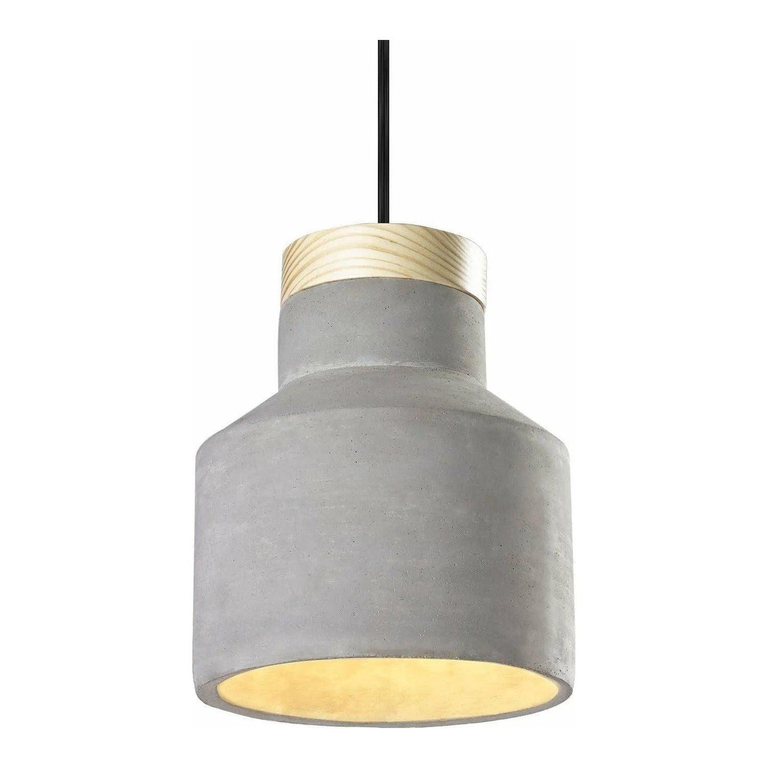 Matteo Lighting - Industrial One Light Wide Mini Pendant - C53207CR - Canada Light Shop